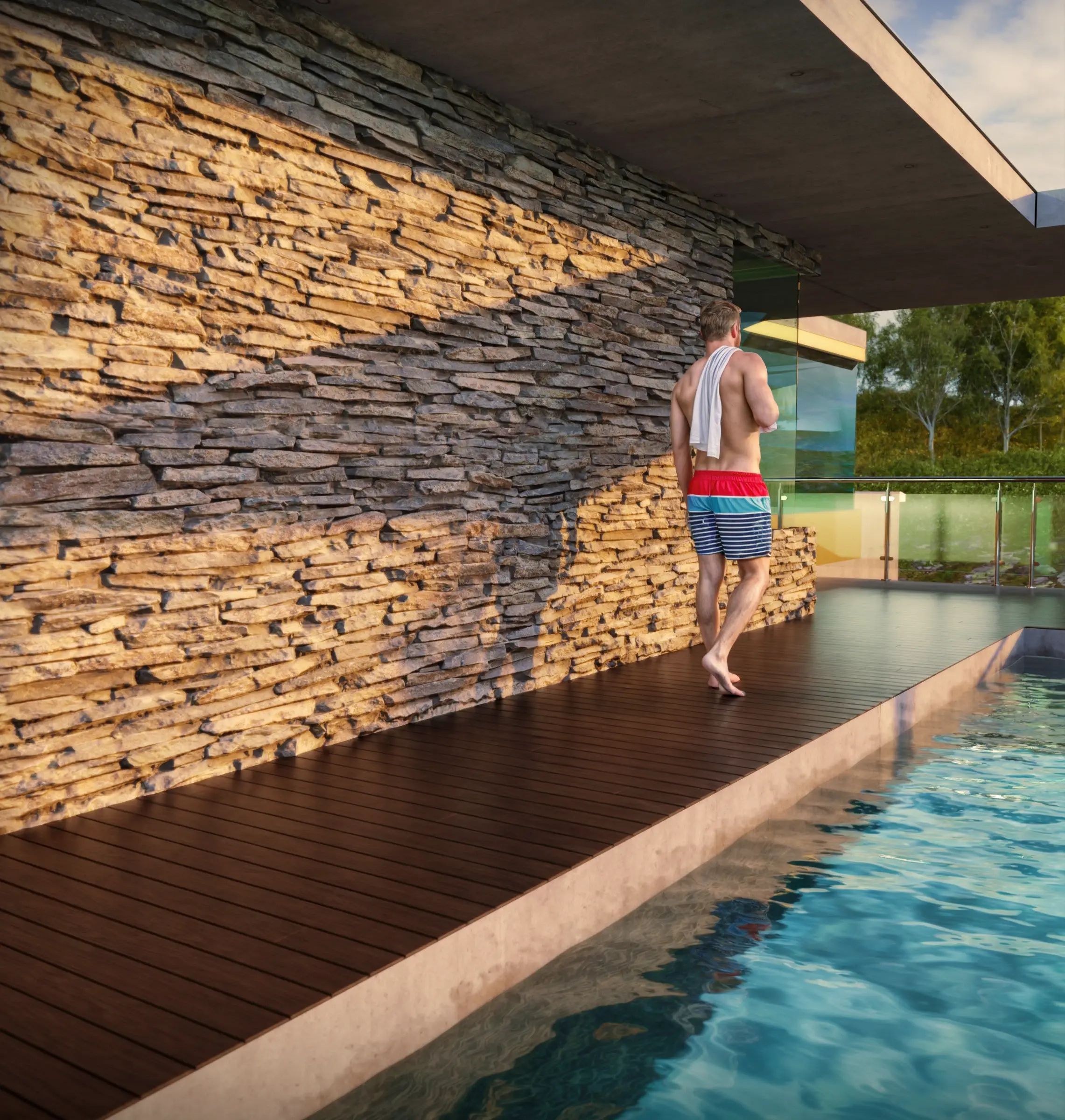 Duality of Light: Modern Mountain Villa