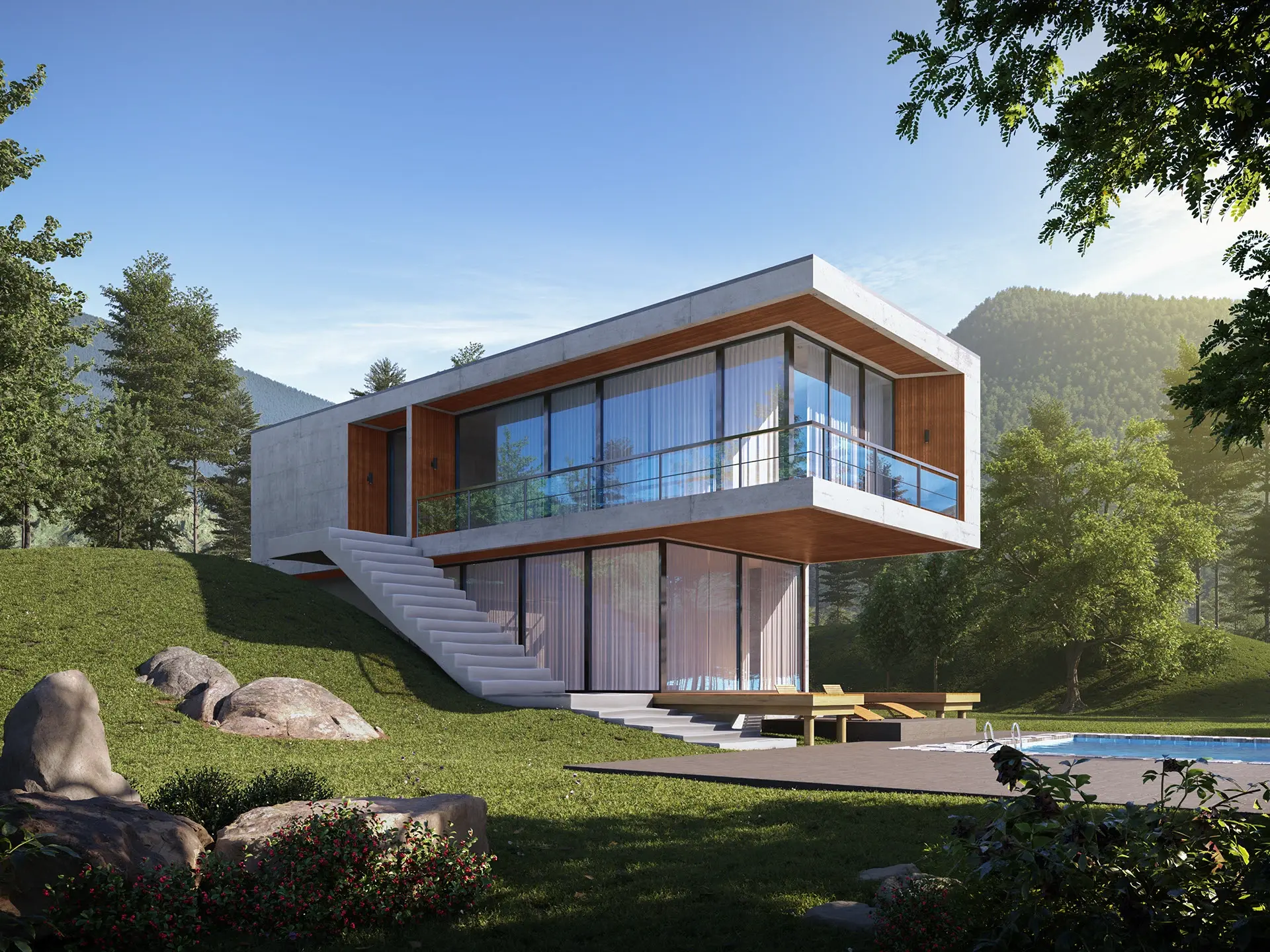 Merging Modernity with Nature - Mountain House
