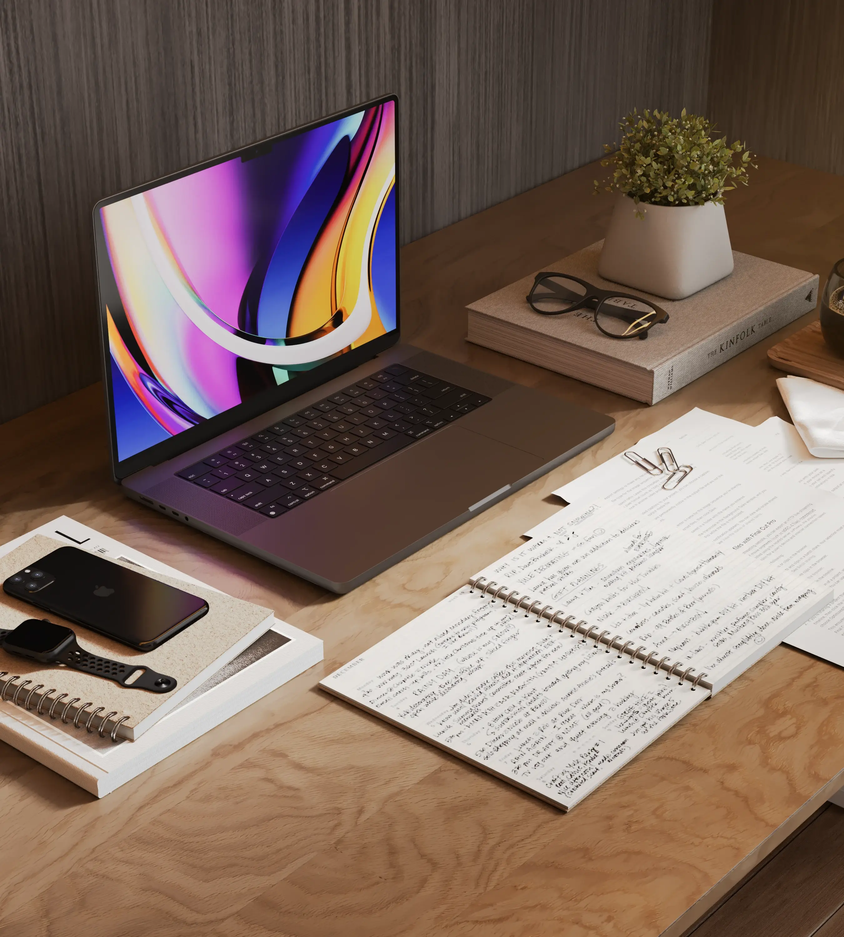 Modern Bedroom Workspace