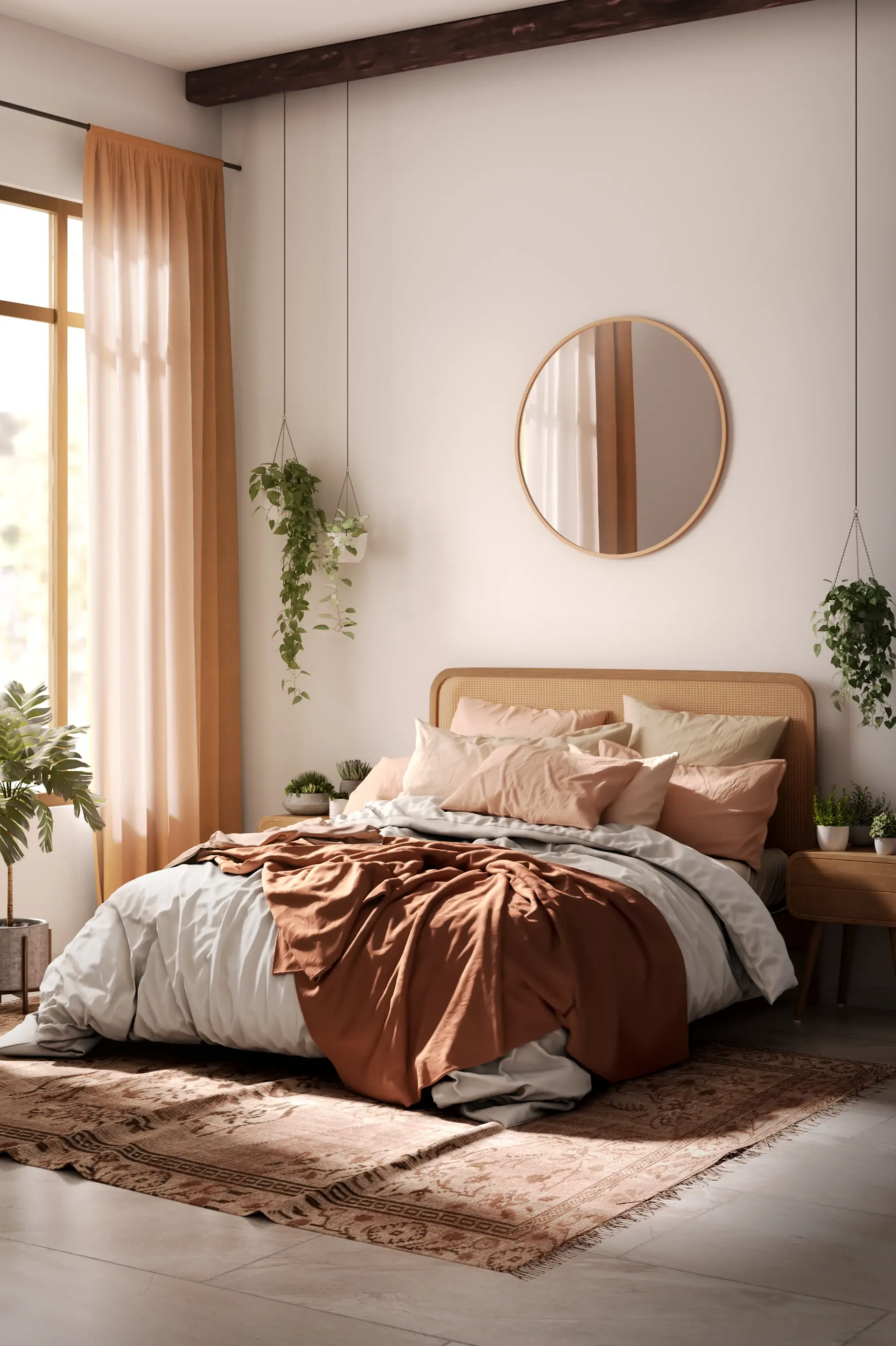 The Bohemian Style Bedroom