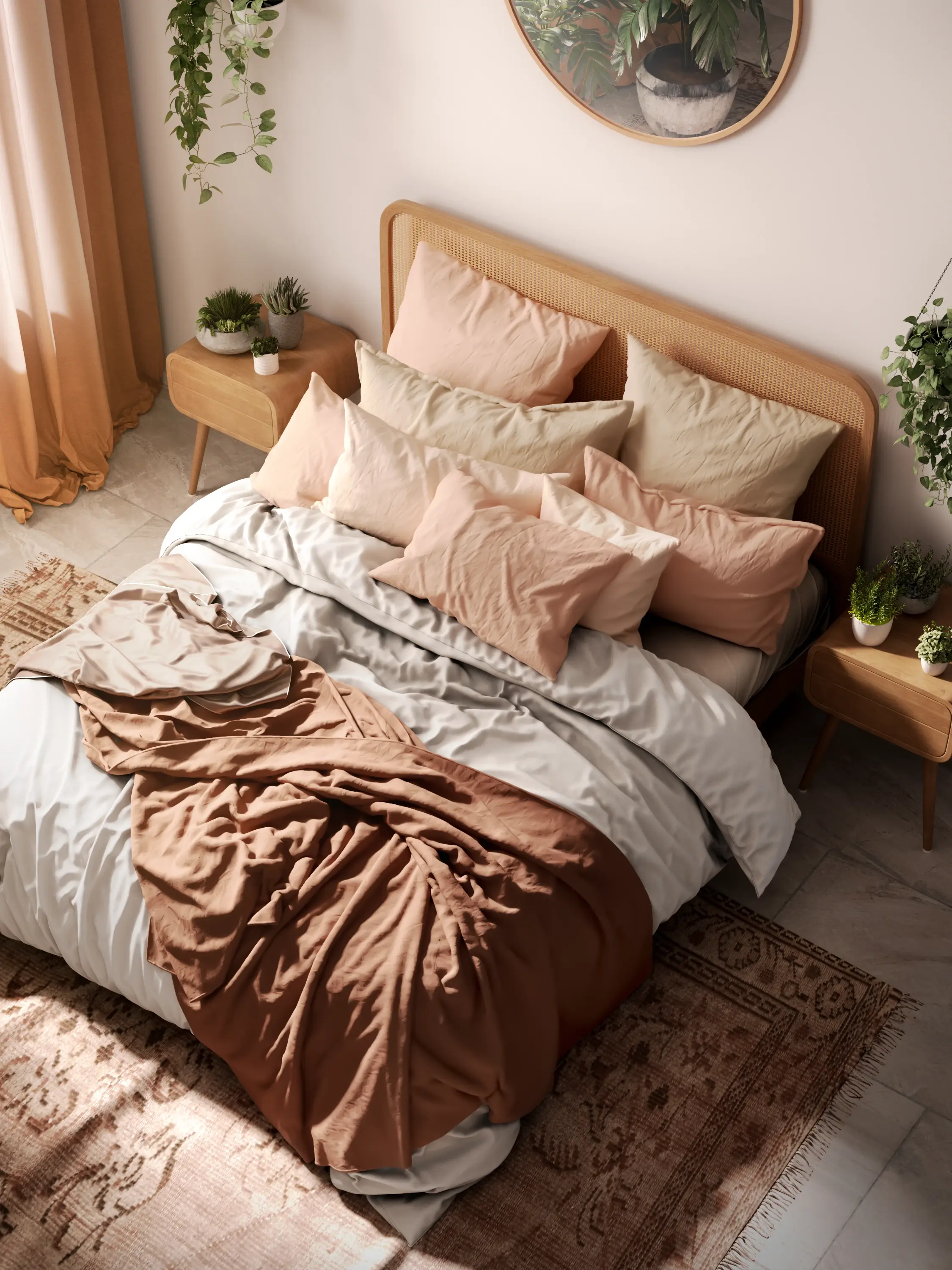 The Bohemian Style Bedroom